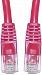 CAT6, UTP, with Molded Boot, Red, 2 ft