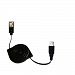 compact and retractable USB Power Port Ready charge cable designed for the Samsung T10 and uses TipExchange