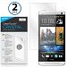 BoxWave HTC One (M7 2013) ClearTouch Crystal (2-Pack) Screen Protector - Premium Quality, Ultra Crystal Clear Film Skin to Shield Against Scratches (Includes Lint Free Cleaning Cloth & Applicator Card) - HTC One (M7 2013) Screen Guards and Covers