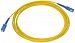C2G / Cables to Go 34848 SC/SC Plenum-Rated Simplex 9/125 Single-Mode Fiber Patch Cable, Yellow (13.12 Feet/ 4 Meter)