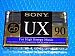Sony UX Type II 90 Minute Audio Cassette Tape