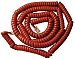 ICC Gcha444025-Fcr / 25' Red Handset Cord