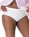 Just My Size Cotton TAGLESS Brief Panties 5-Pack_White_11