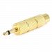 Monoprice 107162 3 5mm Mono Plug To 6 35 Mm Mono Jack Adaptor Gold Plated HEC0FWVMO-2411