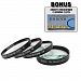 Digital Concepts +1 +2 +4 +10 Close-Up Macro Filter Set with Pouch For The Olympus PEN E-P1 Digital Camera Which Has Any Of These (14-42mm (4/3 system), 40-150mm, 70-300mm) Olympus Lenses