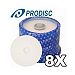 200 Spin-X 8X DVD-R 4.7GB White Inkjet Hub