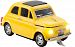 Pawas Fiat 500 Click Car Mouse with Cable Yellow