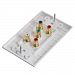 5 RCA White Component Video + Dual Audio Wall Plate, Coupler Style