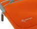 Acer AOD250-1383 10.1-Inch Netbook Neoprene Sleeve Slip Case (Invisible Zipper Tri-Pocket - Orange)
