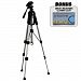 Deluxe 57" Camera Tripod with Carrying Case For The Sony Cybershot DSC-T700, DSC-T77, DSC-T70, DSC-T500, DSC-T300, DSC-T200, DSC-T2 Digital Cameras