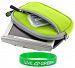 Neoprene Sleeve Case (Neon Green) for Garmin nuvi 250 3.5-Inch