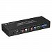 Portta PETVRHP VGA and YPbPr Component + R/L Audio to HDMI Converter v1.3 with Remote support 720P 1080P