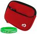 Neoprene Sleeve (Spicy Red) Case for Garmin nuvi 3760T 4.3-inch