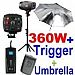 Neewer Portable Portrait Photography Lighting Kit - Lights, Flash Trigger, Umbrellas & MORE! !