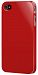 SwitchEasy SW-NUI4-R Nude Slim Case for iPhone 4 and 4S-Red