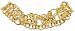 Cc's Chain Link Bracelet In Gold Tone