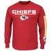 Kansas City Chiefs Primary Receiver V Long Sleeve NFL T-Shirt
