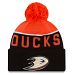 Anaheim Ducks New Era NHL Cuffed Sport Knit Hat