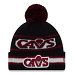 Cleveland Cavaliers New Era NBA Cuffed Vintage Select Pom Knit Hat