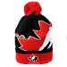 Team Canada Cuffed Pom Knit Hat (Red)