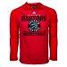 Toronto Raptors Adidas NBA Climalite Ultimate Long Sleeve Hooded T-Shirt