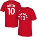 Toronto Raptors DeMar DeRozan NBA Name & Number T-Shirt - Red