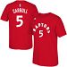 Toronto Raptors DeMarre Carroll NBA Name & Number T-Shirt - Red