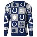 Indianapolis Colts NFL Patches Ugly Crewneck Sweater