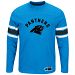 Carolina Panthers 2016 Power Hit Long Sleeve NFL T-Shirt With Felt Applique
