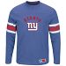 New York Giants 2016 Power Hit Long Sleeve NFL T-Shirt With Felt Applique