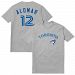 Toronto Blue Jays Roberto Alomar Cooperstown Player Name & Number T-Shirt (Grey)