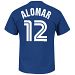 Toronto Blue Jays Roberto Alomar Cooperstown Player Name & Number T-Shirt