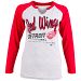 Detroit Red Wings Women's Jura Long Sleeve V-Neck T-Shirt