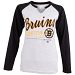 Boston Bruins Women's Jura Long Sleeve V-Neck T-Shirt