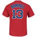 Boston Red Sox Hanley Ramirez MLB Player Name & Number T-Shirt (Red)