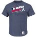 Atlanta Braves Authentic Collection Team Choice Heathered T-Shirt