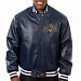 Florida Panthers Team Color Leather Jacket (Navy)