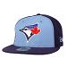 Toronto Blue Jays Authentic Fitted MLB Baseball Cap (Sky Blue-Navy)