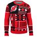 New Jersey Devils NHL 2015 Patches Ugly Crewneck Sweater