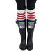 New York Rangers Women's Cuce Frontrunner Rain Boots & Socks