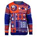 New York Islanders NHL 2015 Patches Ugly Crewneck Sweater