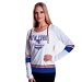 New York Rangers Women's Laced Up Lucy FX Hooded Long Sleeve T-Shirt