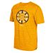 Boston Bruins CCM Retro Logo Tri-Blend T-Shirt