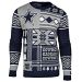 Dallas Cowboys NFL 2015 Patches Ugly Crewneck Sweater