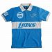 Detroit Lions NFL Wordmark Short Sleeve Rugby Polo