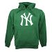 New York Yankees Twill Logo Hoody (Green)