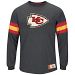 Kansas City Chiefs Team Spotlight III Long Sleeve NFL T-Shirt With Felt Applique