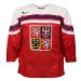 Team Czech IIHF Official Twill Replica Red Hockey Jersey