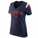 New England Patriots Women's Fan V-Neck NFL T-Shirt