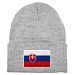 Slovakia MyCountry Solid Knit Hat (Sport Gray)